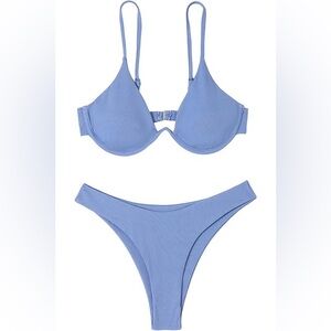 Blue Women's Bikini Set